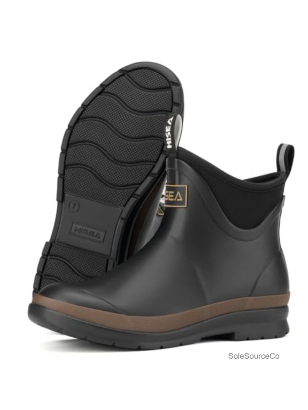 Waterproof Chelsea Rain Boots Non-Slip Rubber Ankle Garden Shoes